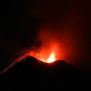 Etna en éruption