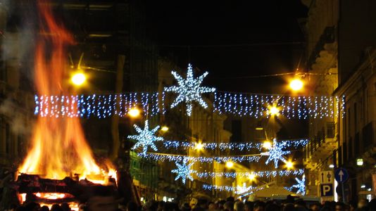 feu noel sicile