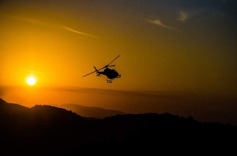 helicoptere etna