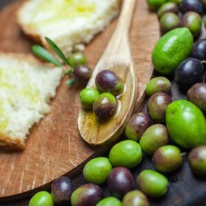 dégustation de vins et d'huile d'olive