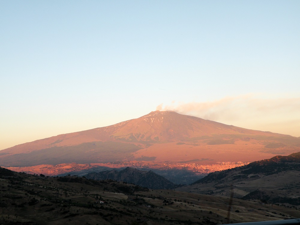 paques voir l'Etna