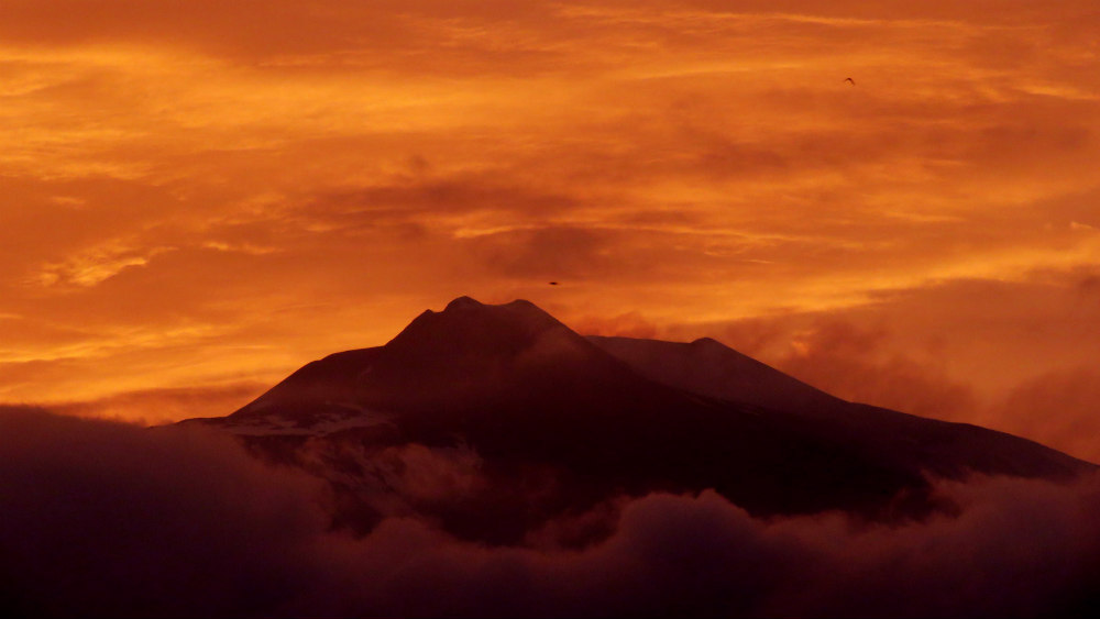 etna brouillard d'enna