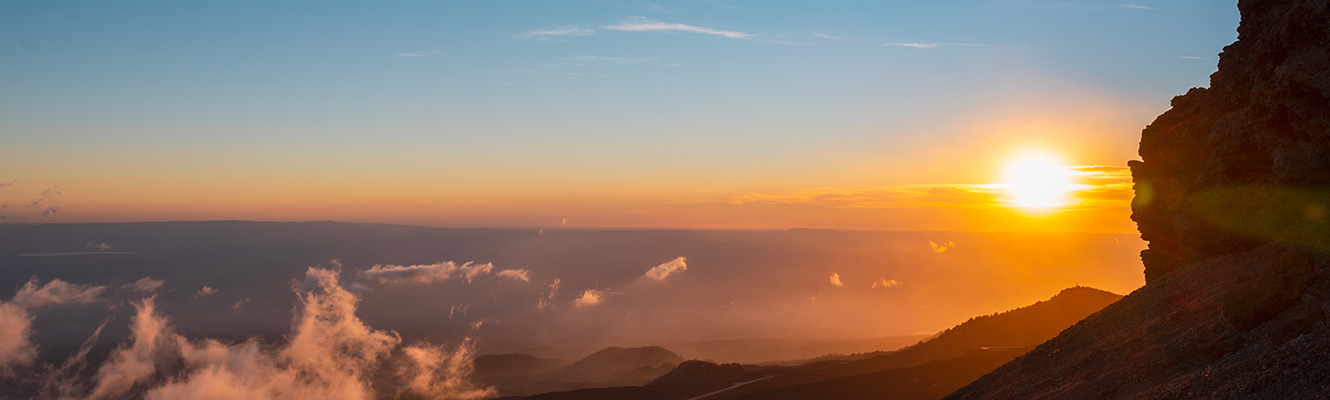 Coucher de soleil en 4x4 sur l’Etna