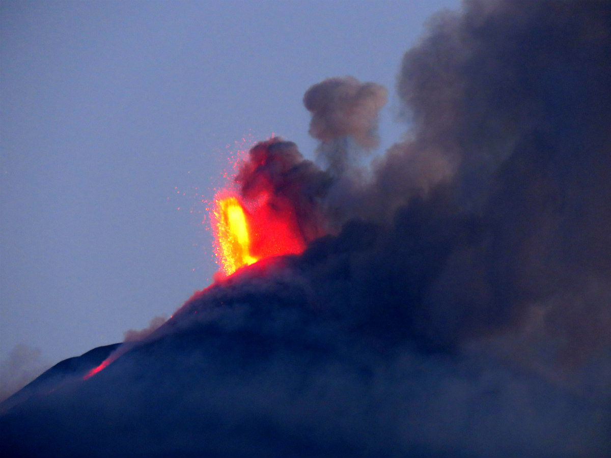 ETNA nouvelle eruption